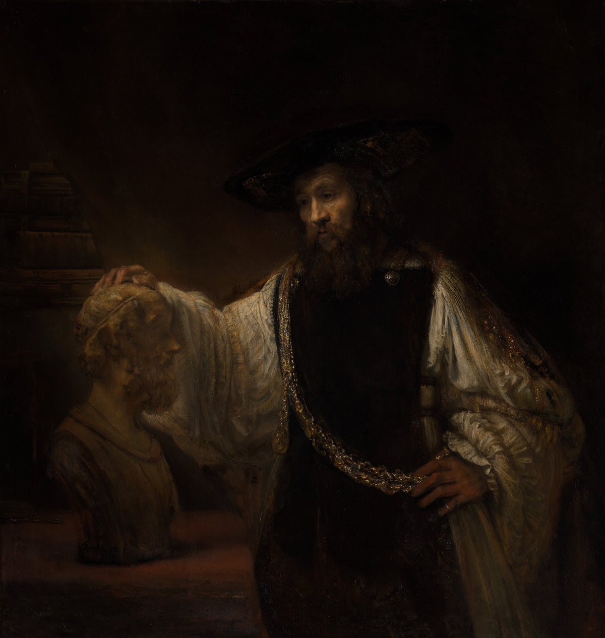 The Story Behind Rembrandt's Aristotle with a Bust of Homer