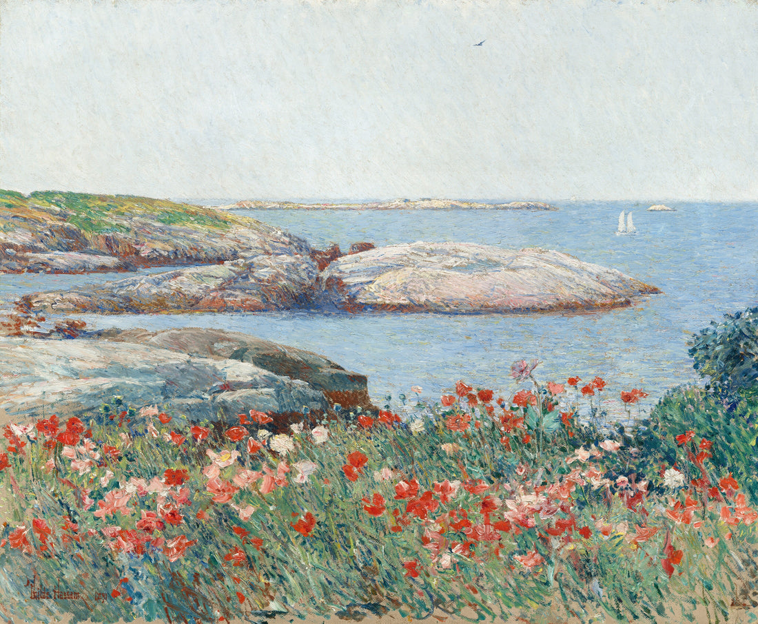 The Story Behind Hassam's Poppies, Isles of Shoals