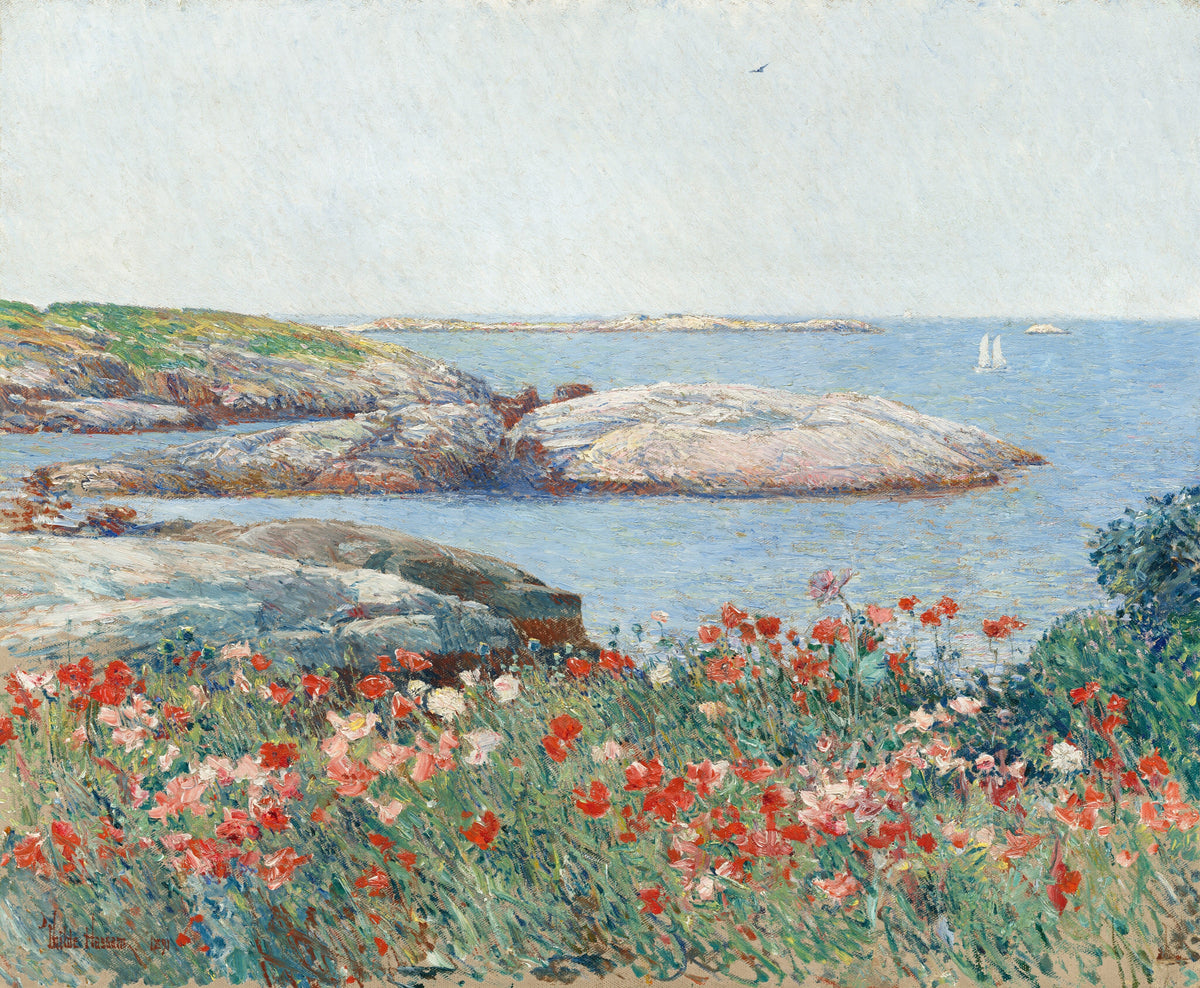 The Story Behind Hassam's Poppies, Isles of Shoals