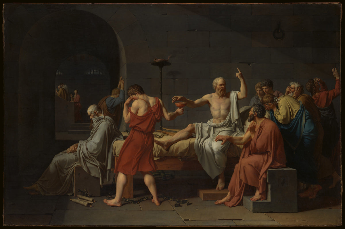 The Story Behind David's The Death of Socrates