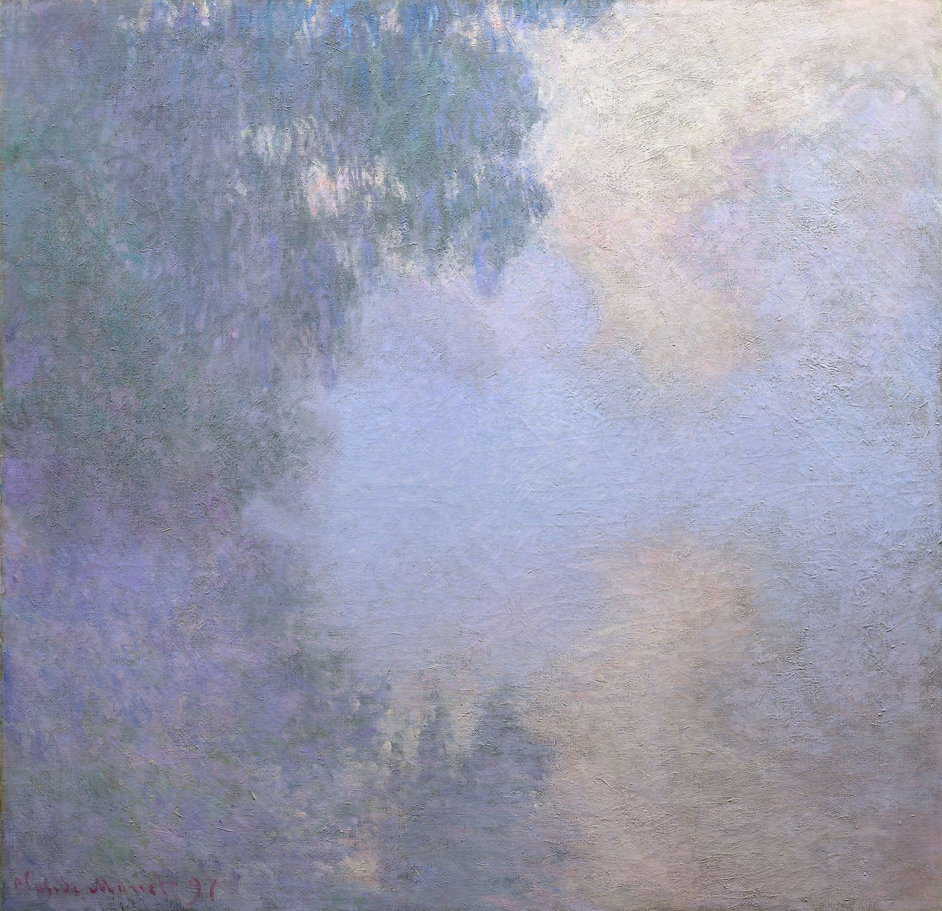 Branch of the Seine near Giverny (Mist) — Claude Monet (1897)