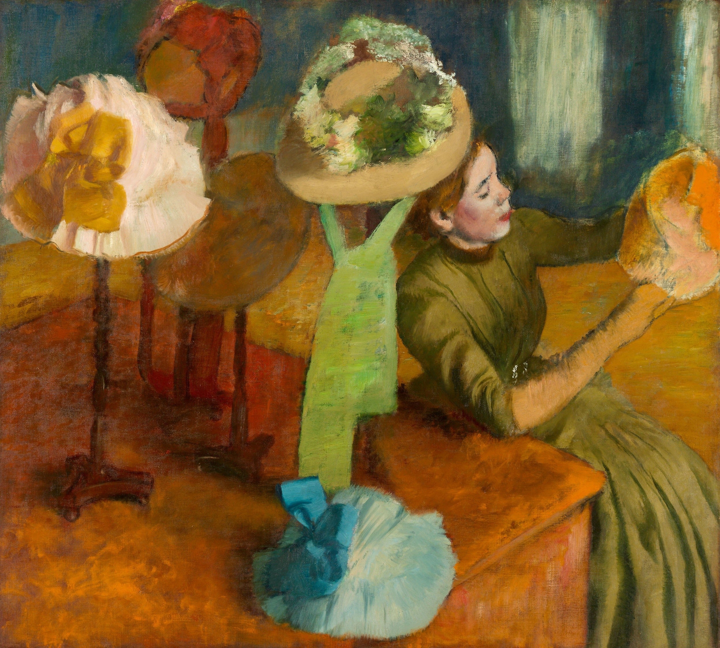The Millinery Shop — Edgar Degas (1879-86)
