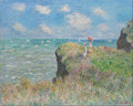 Cliff Walk at Pourville — Claude Monet (1882)