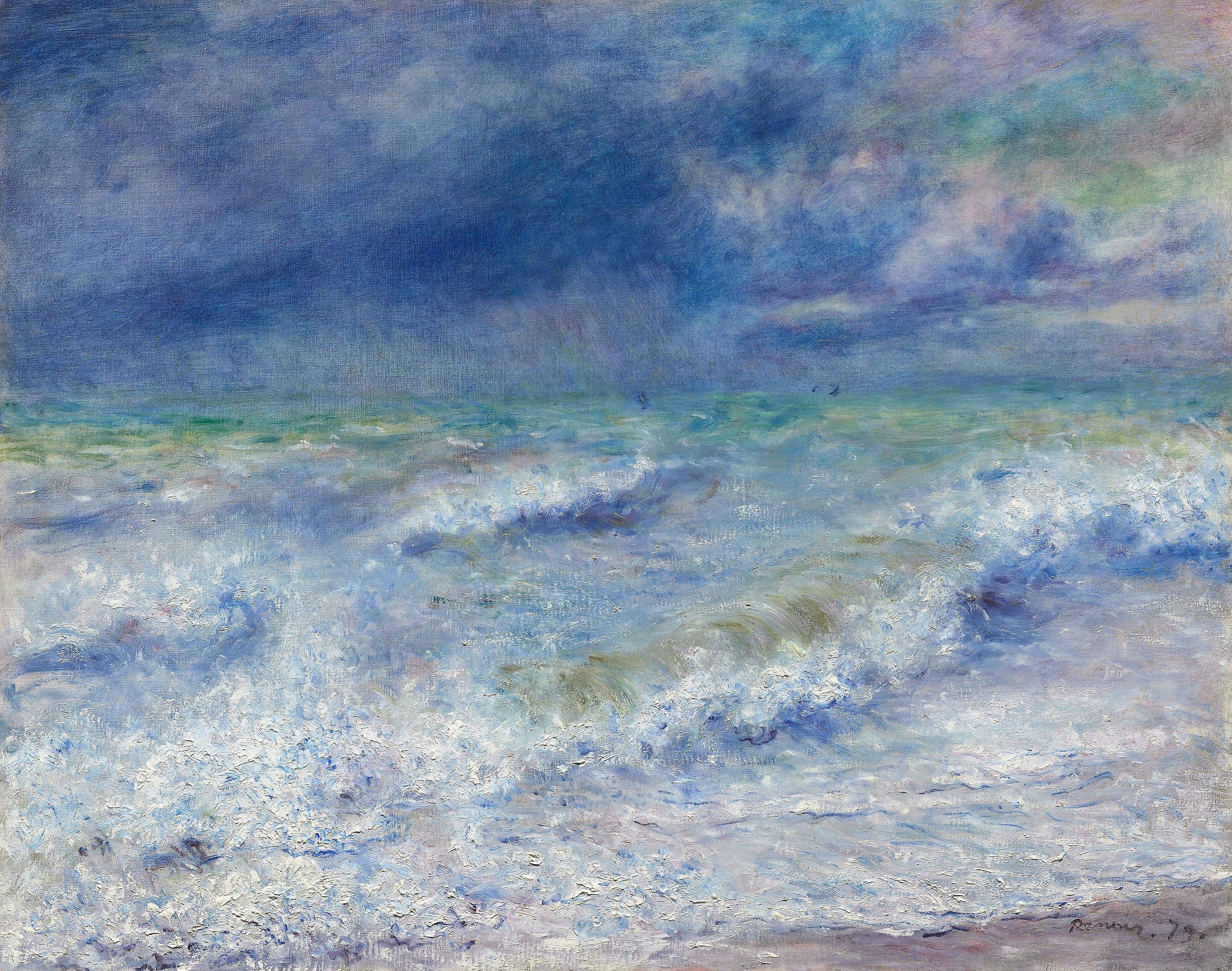 Seascape — Pierre-Auguste Renoir (1879)