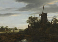 Landscape with a Windmill — Jacob van Ruisdael (1646)
