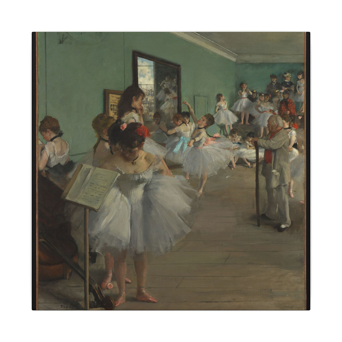 The Dance Class — flat artwork
