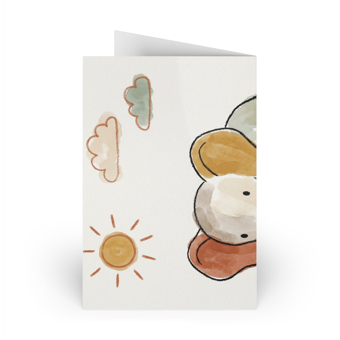 Little Elephant — Greeting Card