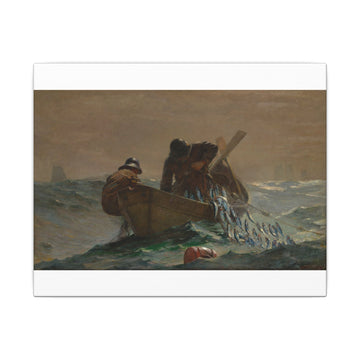 The Herring Net — Winslow Homer (1885)
