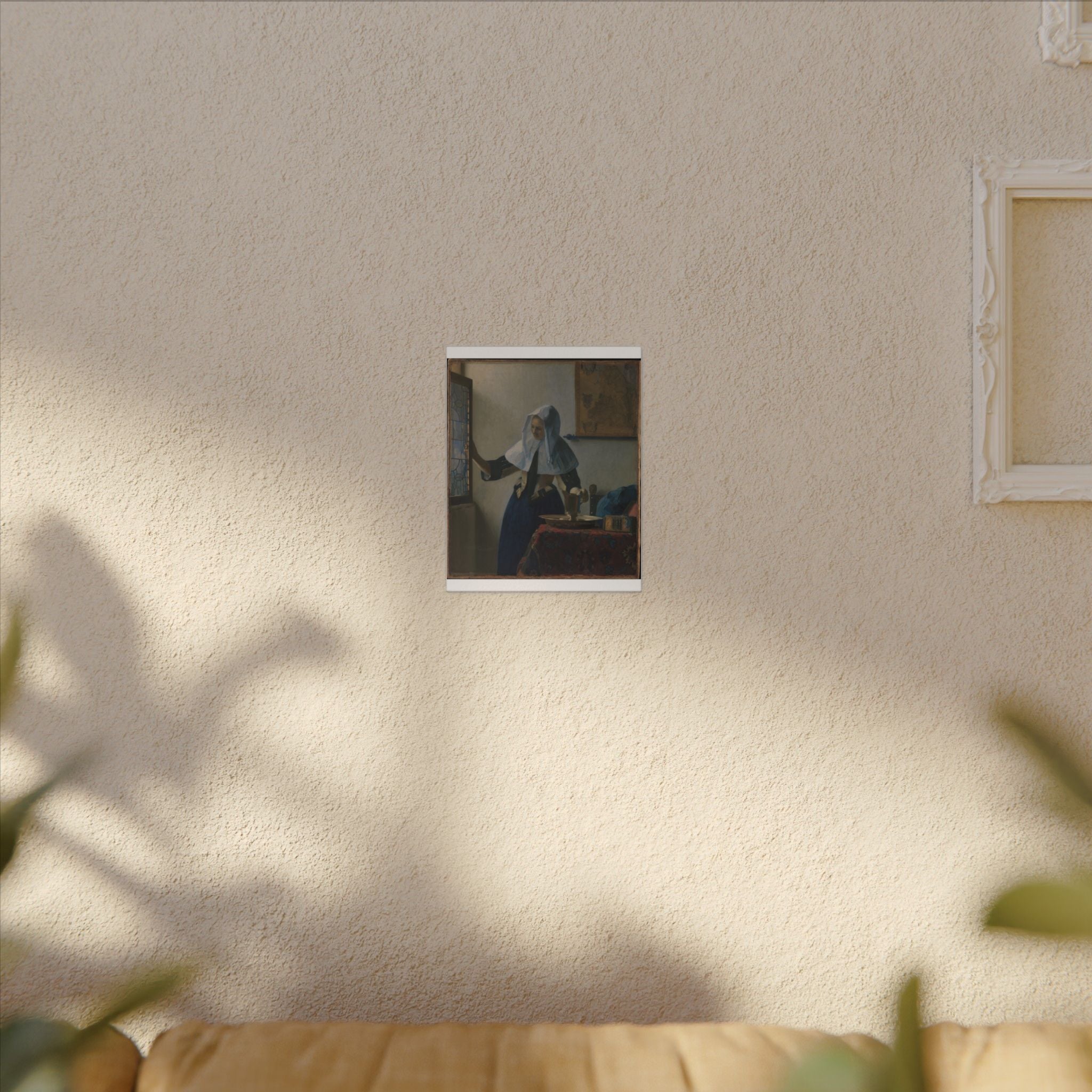 Young Woman with a Water Pitcher — Vermeer (c. 1662)