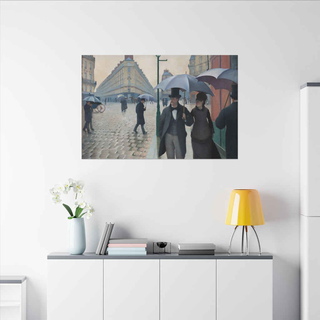 Paris Street; Rainy Day — Caillebotte (1877)