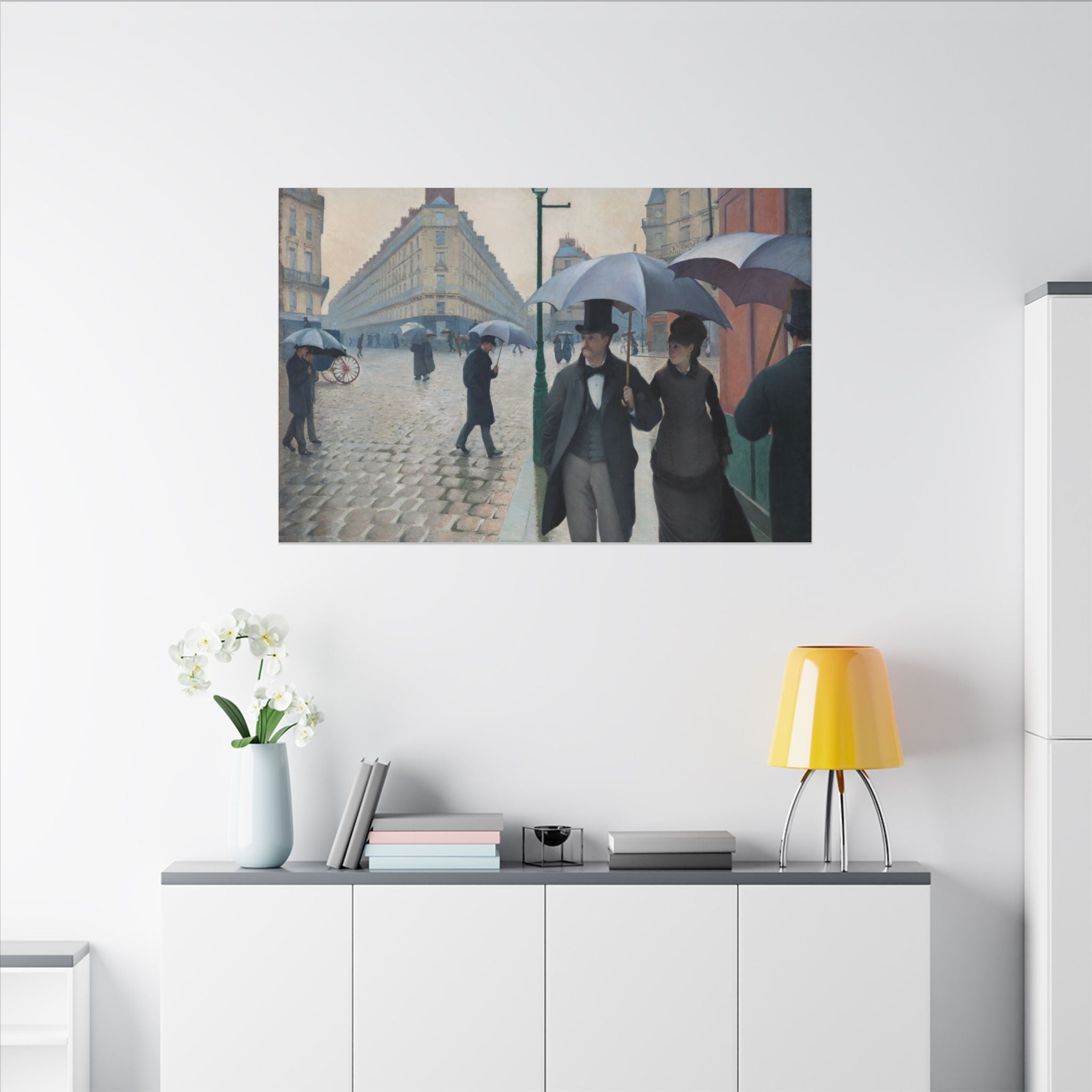 Paris Street; Rainy Day — Caillebotte (1877)