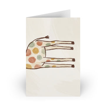 Little Giraffe — Greeting Card
