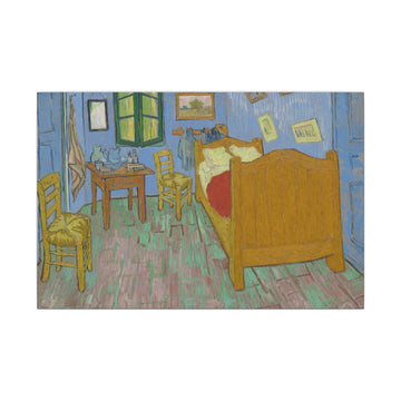 The Bedroom — Vincent van Gogh (1889), true size
