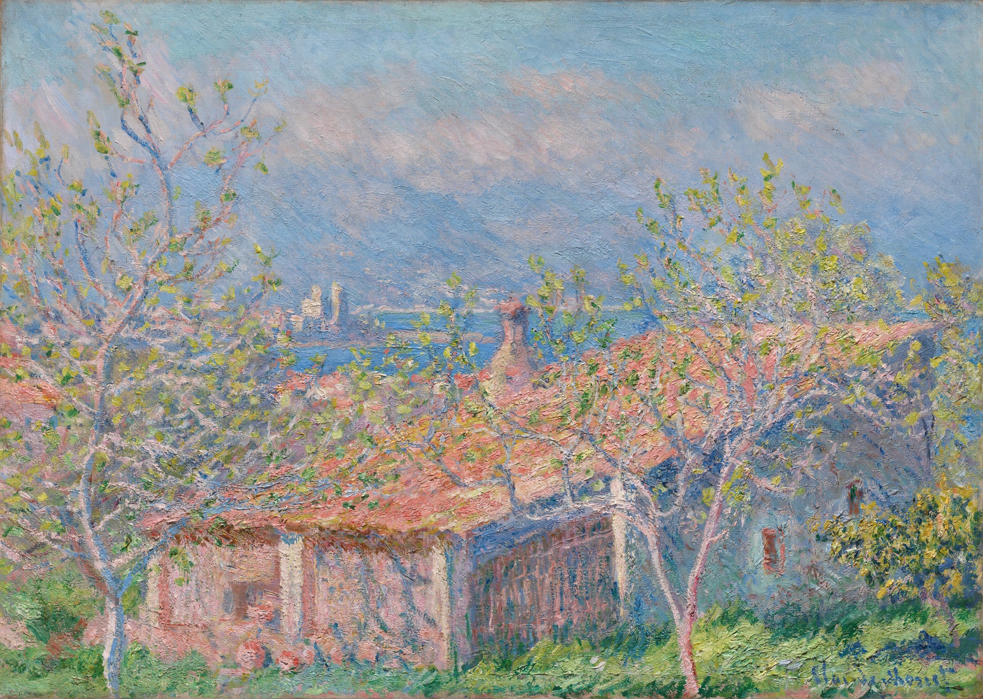 Gardener's House at Antibes — Claude Monet (1888)