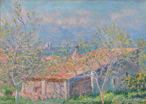 Gardener's House at Antibes — Claude Monet (1888)