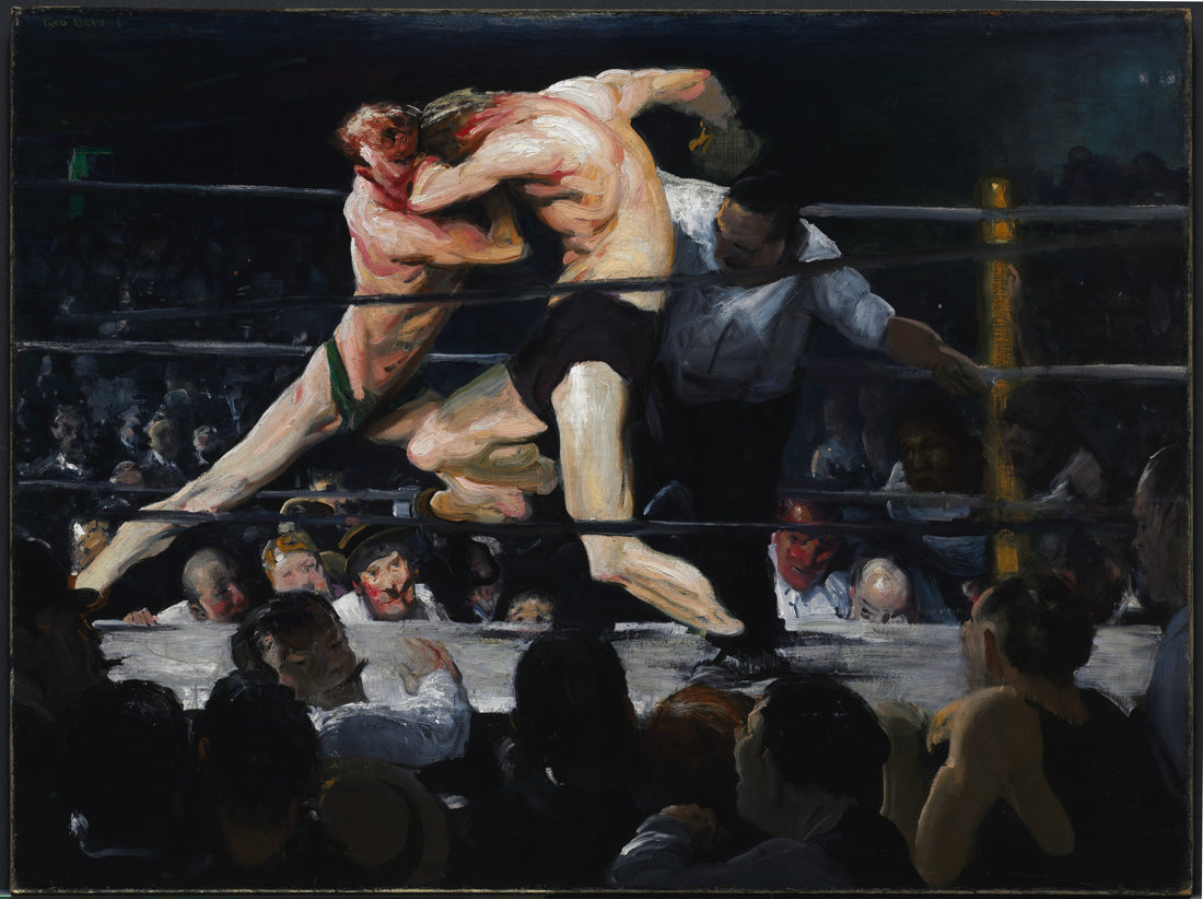 Stag at Sharkey's — George Bellows (1909)