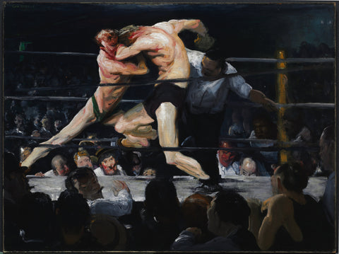 Stag at Sharkey's — George Bellows (1909)