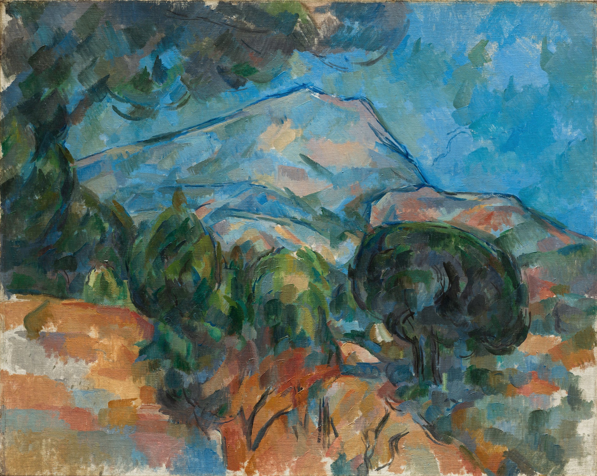 Mount Sainte-Victoire — Paul Cézanne (c. 1904)