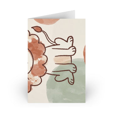 Little Lion — Greeting Card