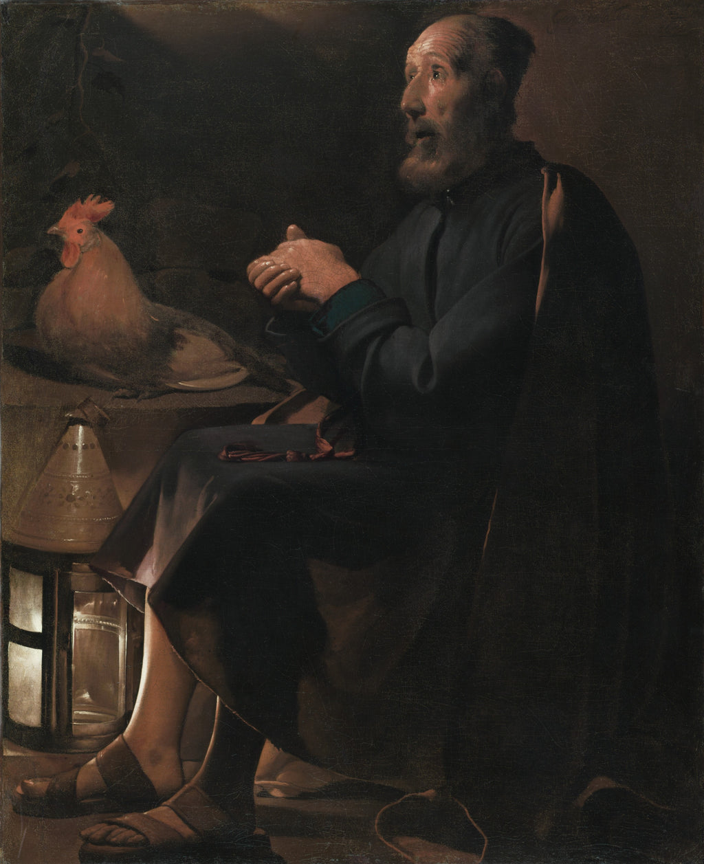 Saint Peter Repentant — Georges de La Tour (1645)