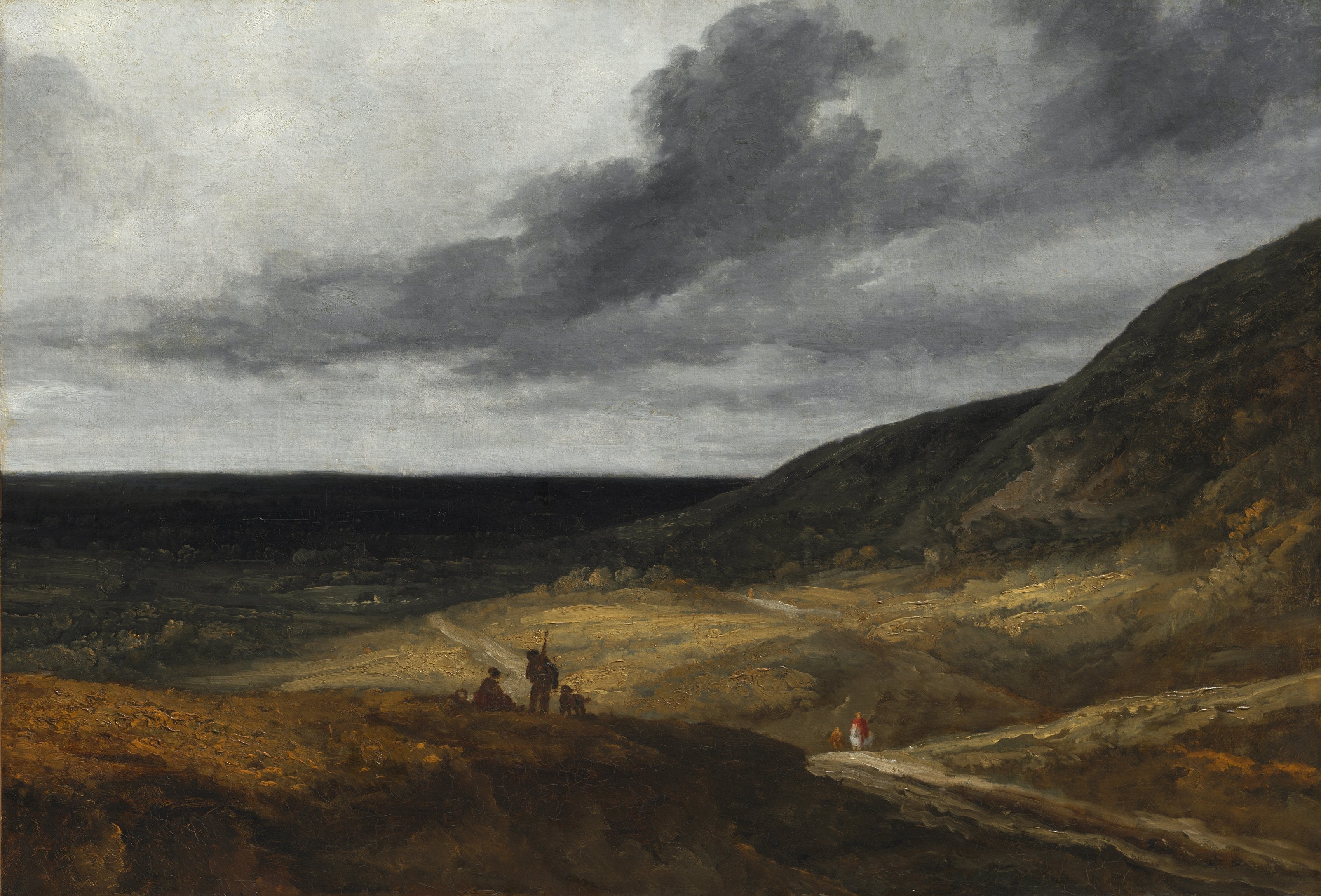 Landscape Near Paris — Georges Michel (c. 1840)