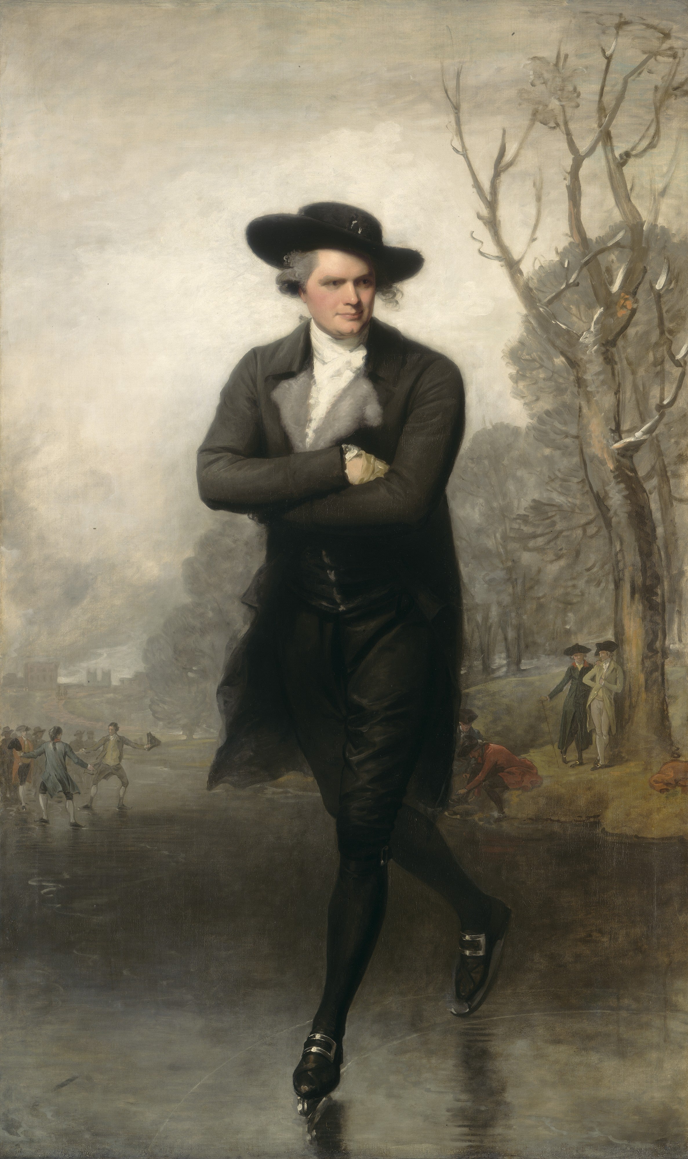 The Skater (Portrait of William Grant) — Gilbert Stuart (1782)