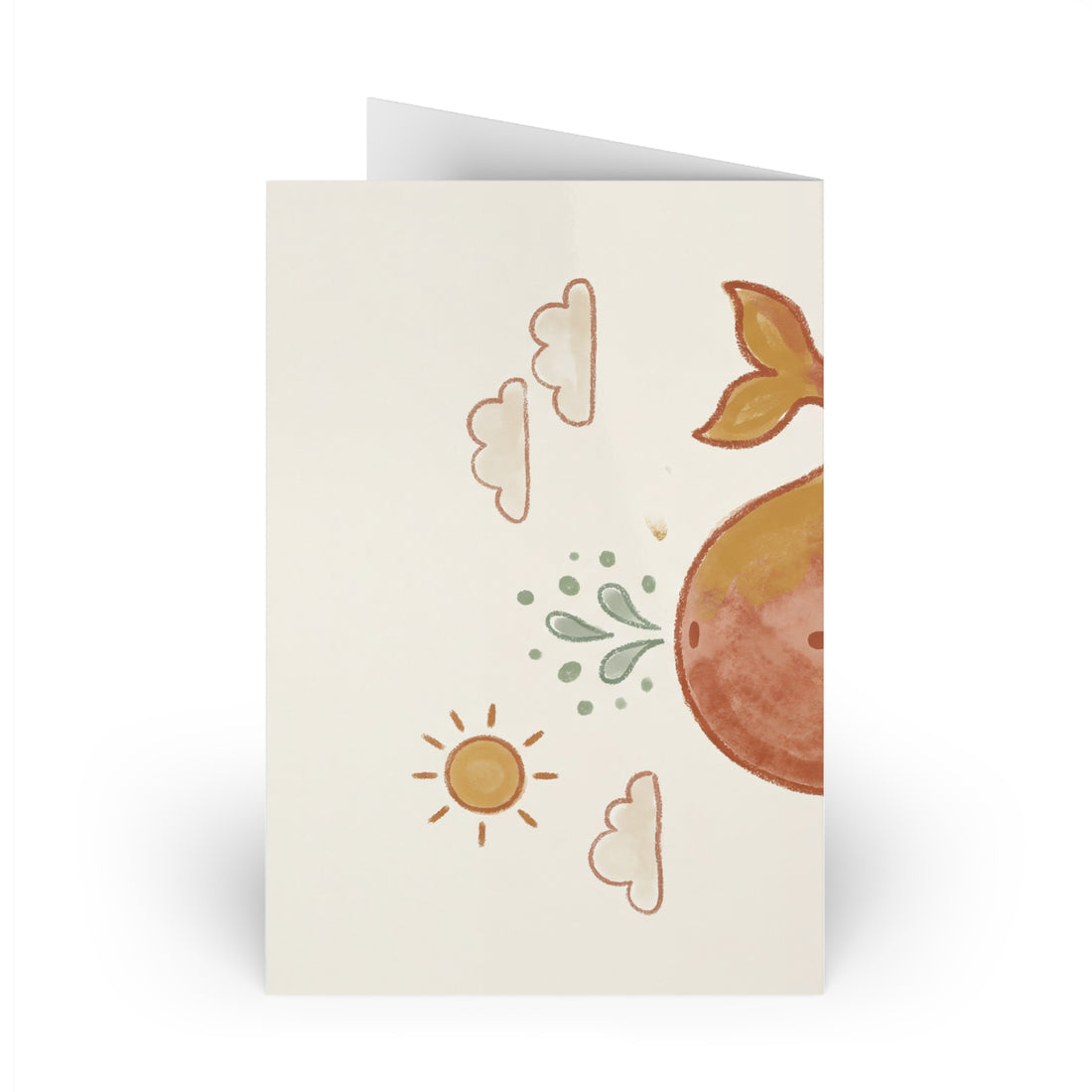 Little Whale — Greeting Card
