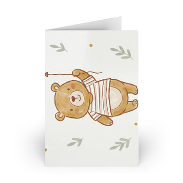 Bear & Balloon — Greeting Card