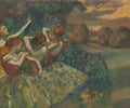 Four Dancers — Edgar Degas (c. 1899)