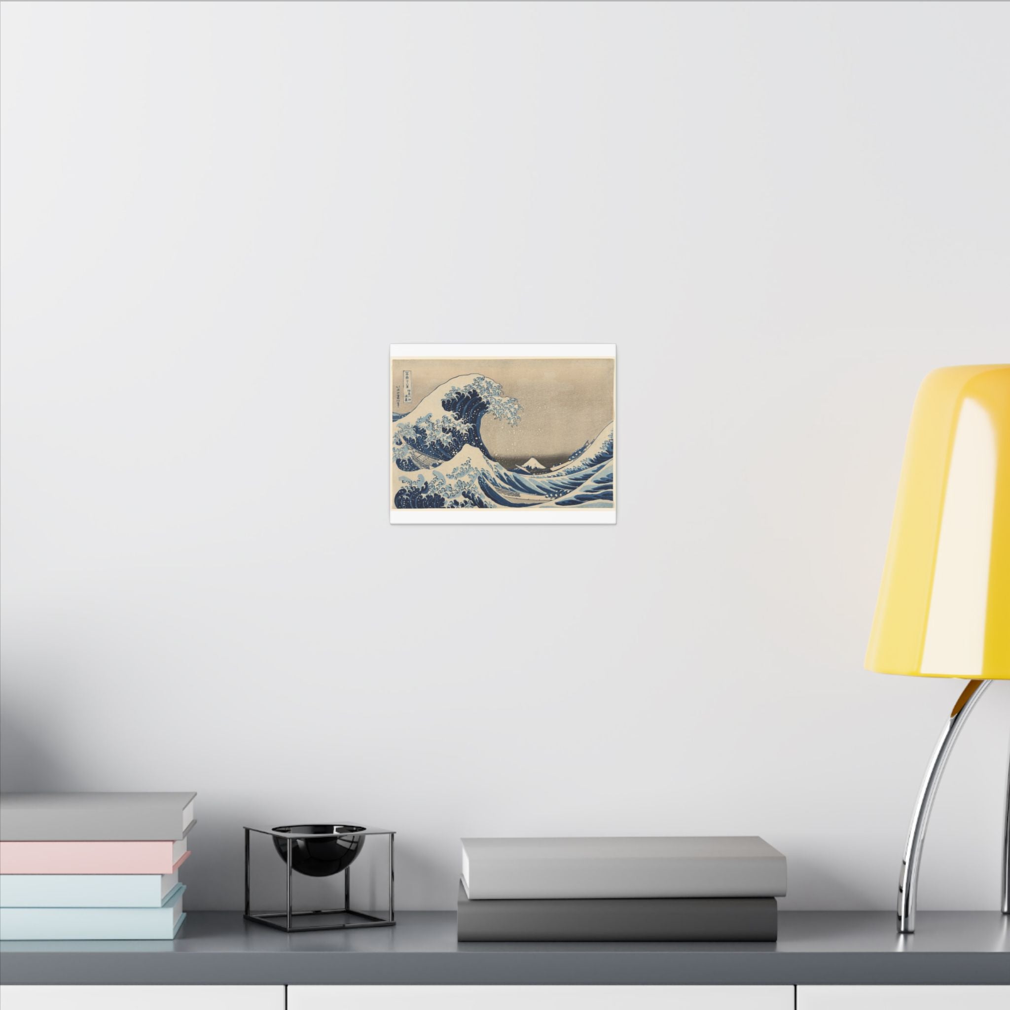 The Great Wave — Hokusai (1830/33), true size