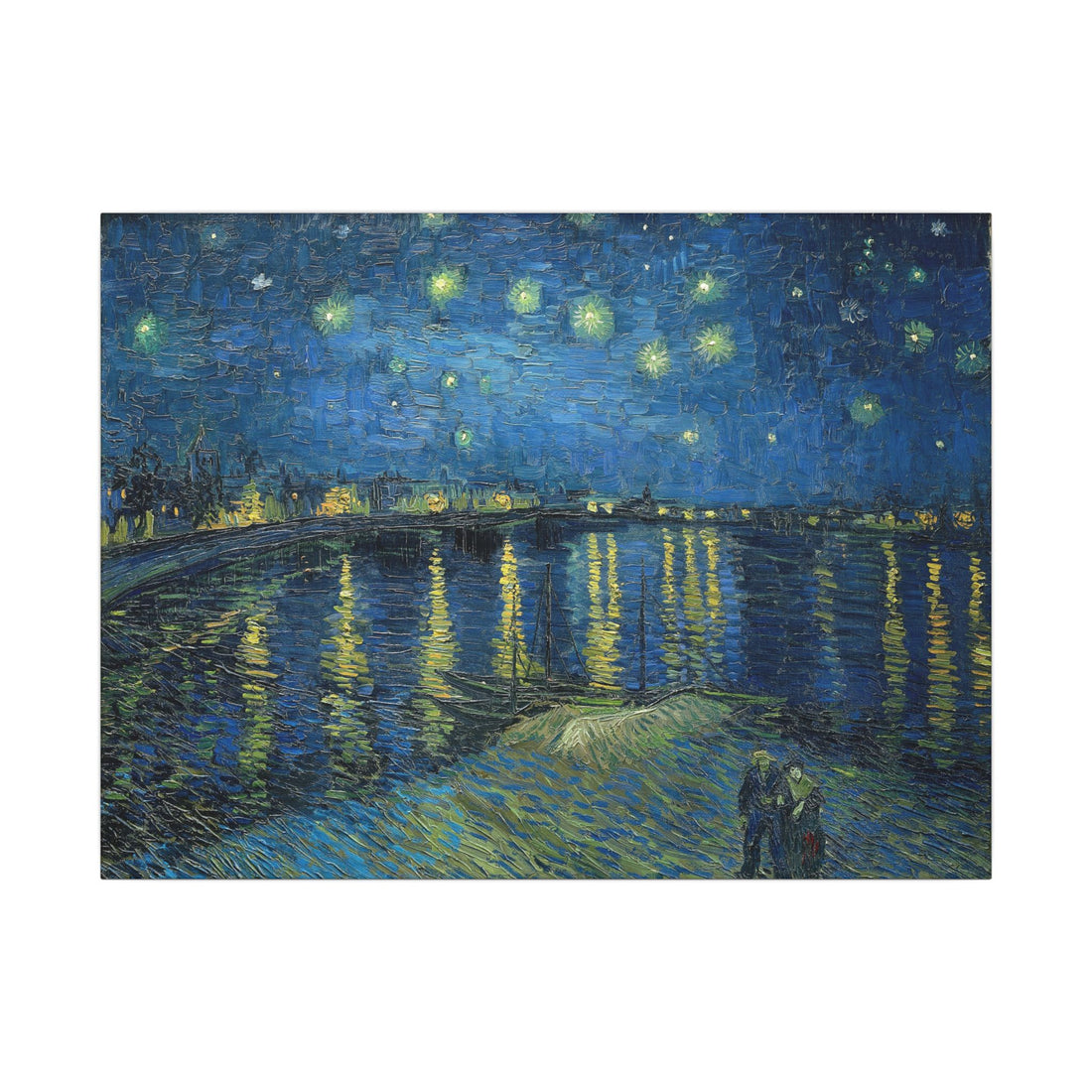 Starry Night Over the Rhône — Vincent van Gogh (1888)