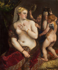Venus with a Mirror — Titian (c. 1555)