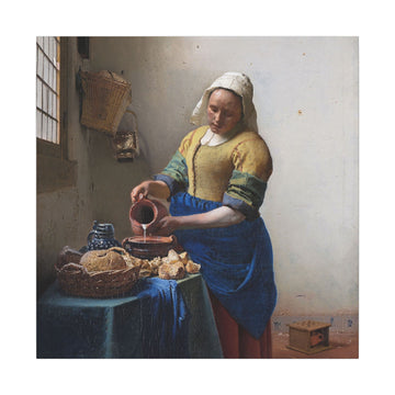 The Milkmaid — Johannes Vermeer (c. 1660)