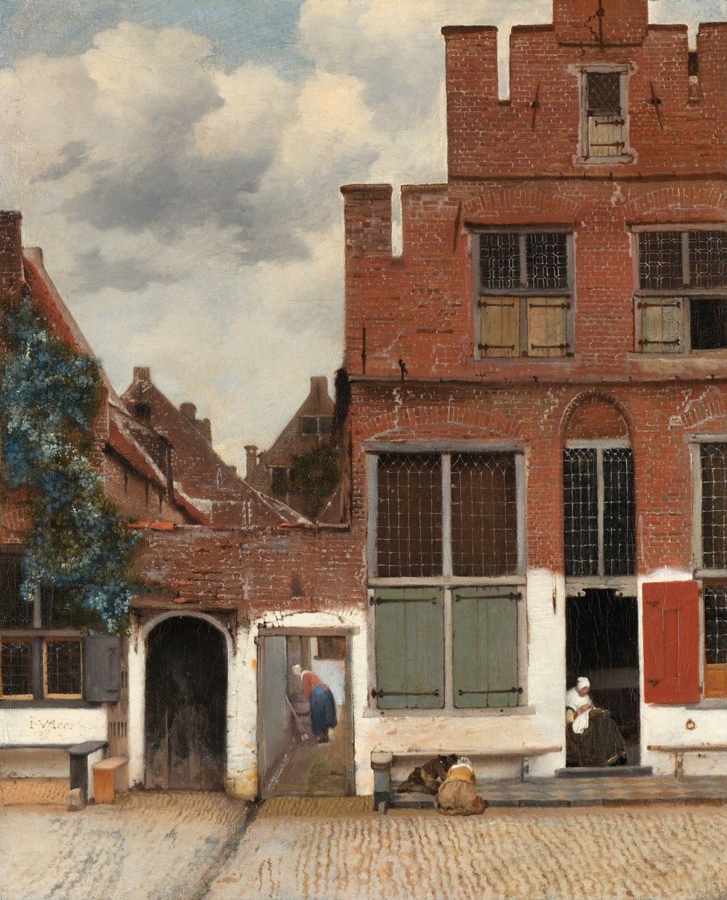The Little Street — Johannes Vermeer (c. 1658)