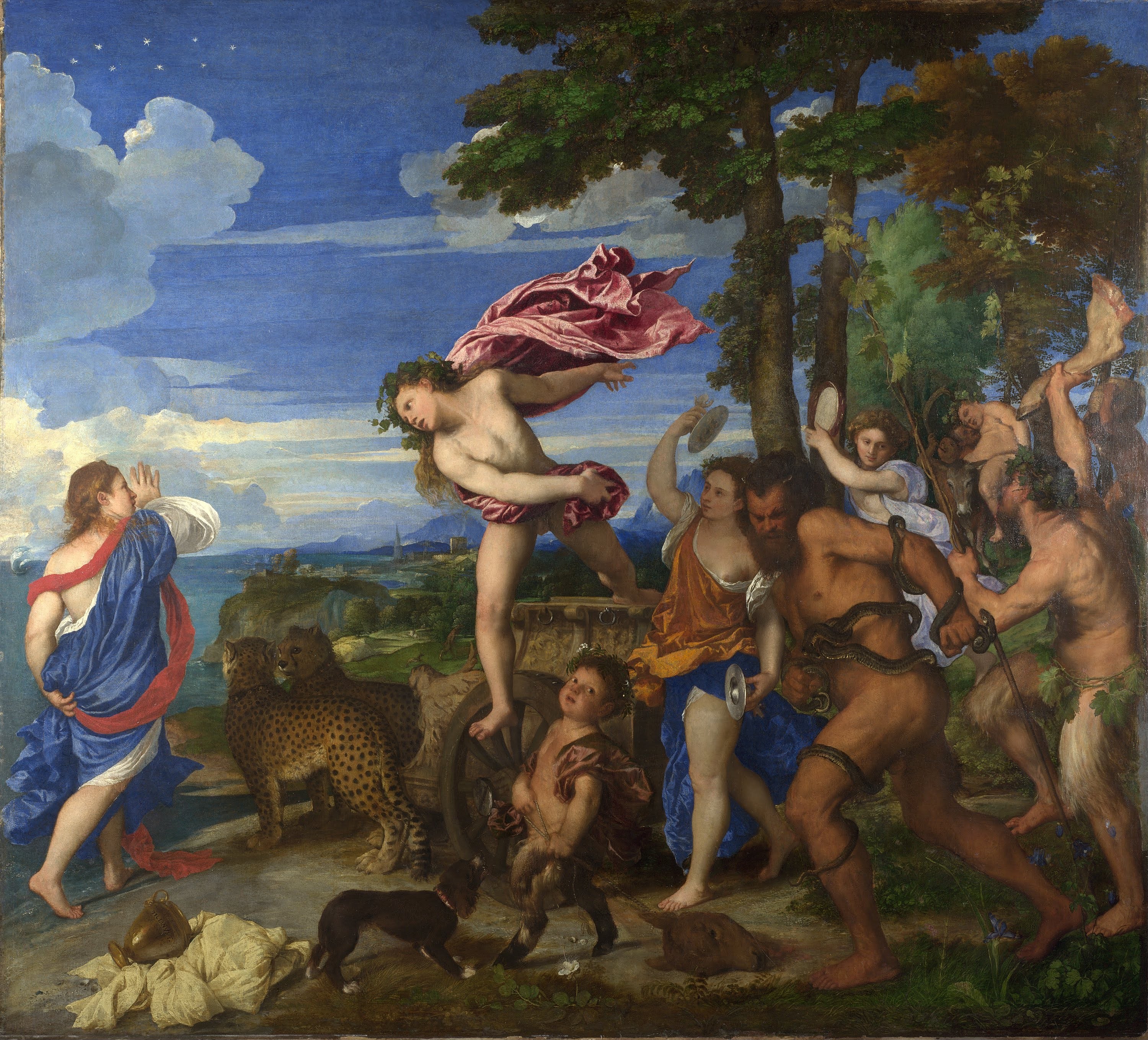 Bacchus and Ariadne — Titian (1520-23)