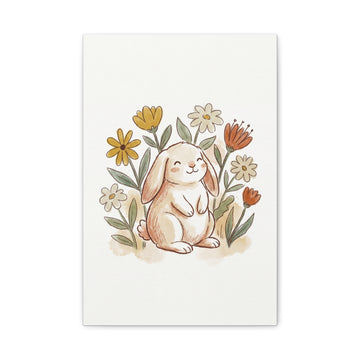 Little Bunny — Nursery Canvas Print