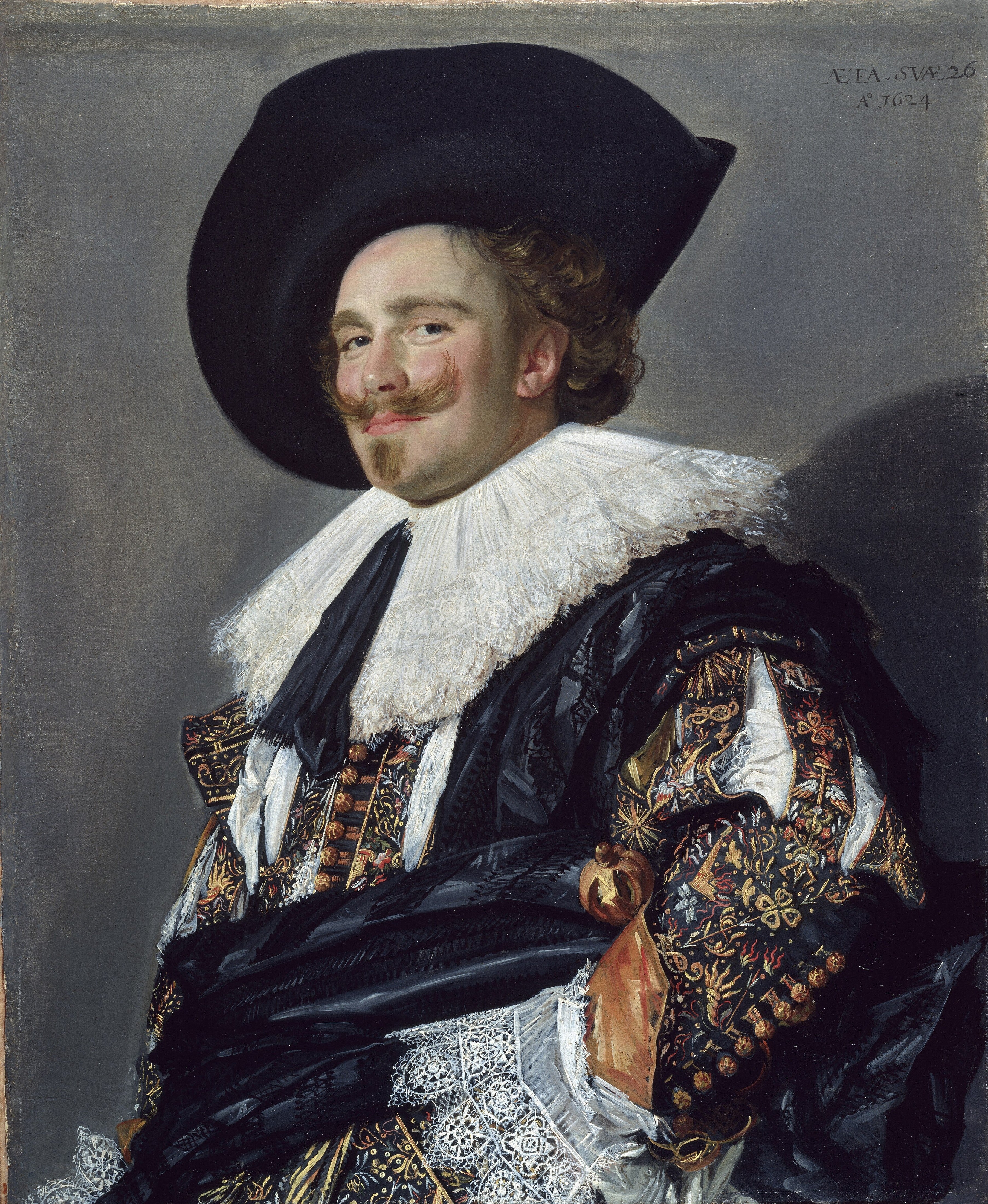 The Laughing Cavalier — Frans Hals (1624)