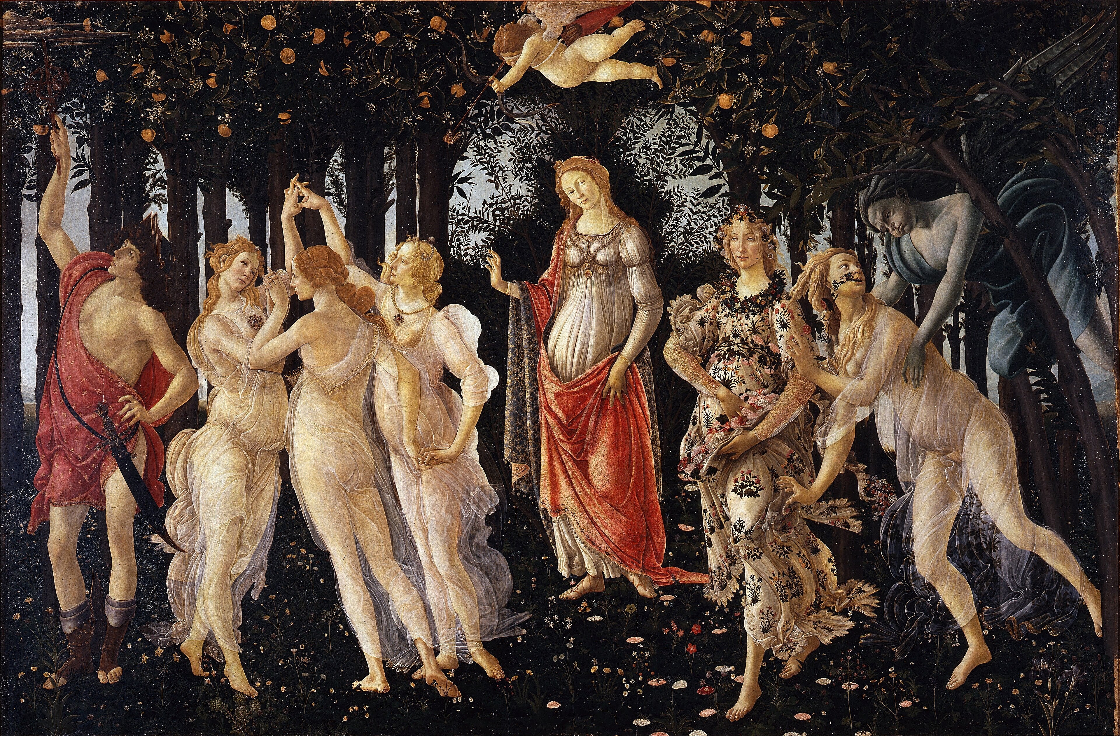 Primavera — Sandro Botticelli (c. 1480)