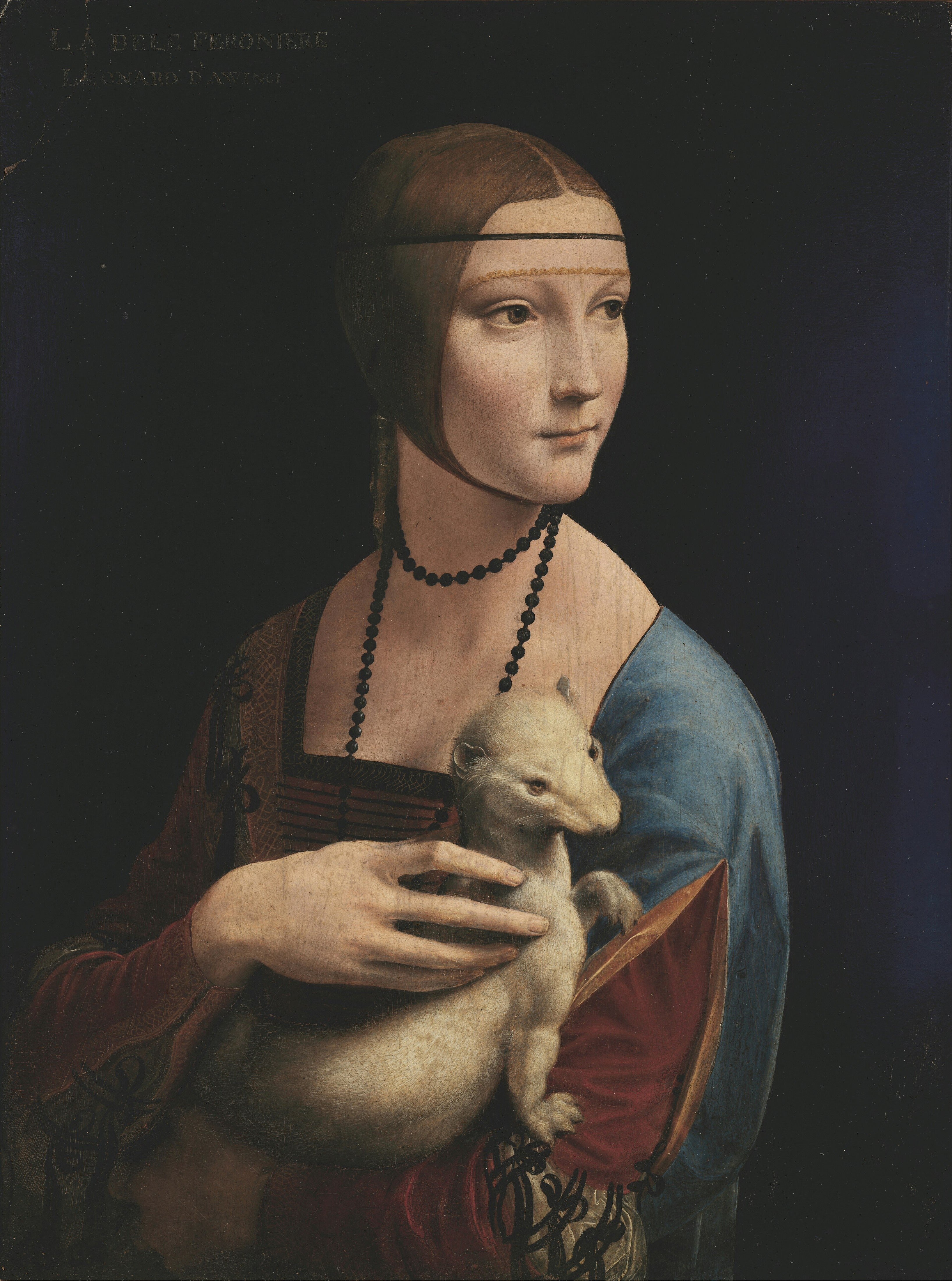 Lady with an Ermine — Leonardo da Vinci (c. 1489-91)