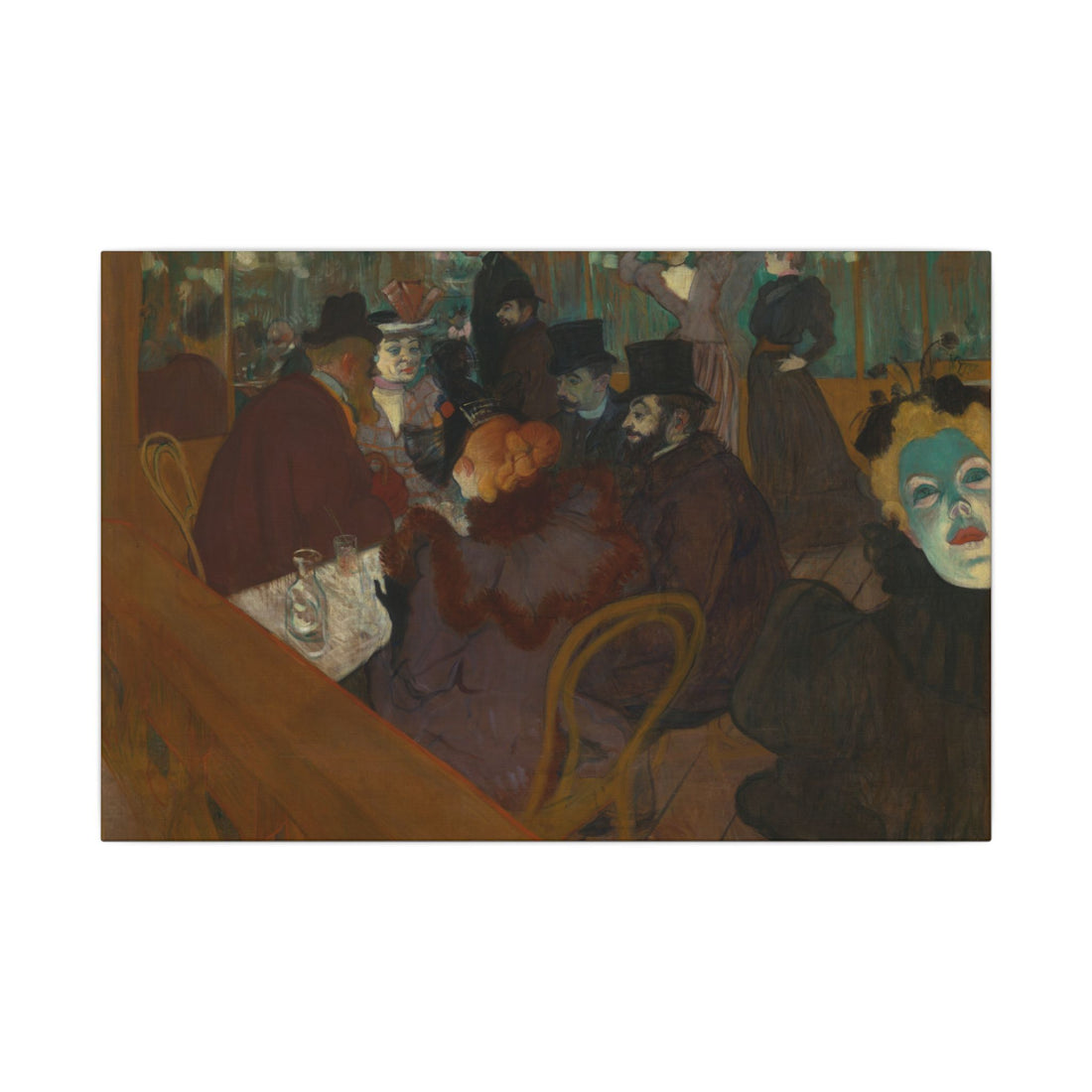 At the Moulin Rouge — Toulouse-Lautrec (1892-95)