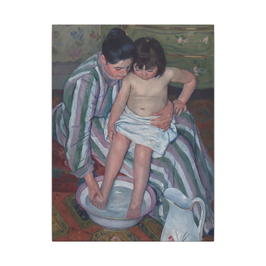 The Child's Bath — flat artwork