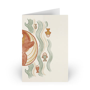 Little Whale — Greeting Card