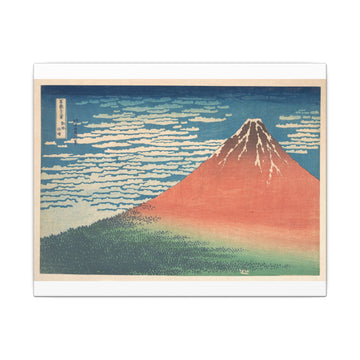Red Fuji (South Wind, Clear Sky) — Hokusai (c. 1830–32)