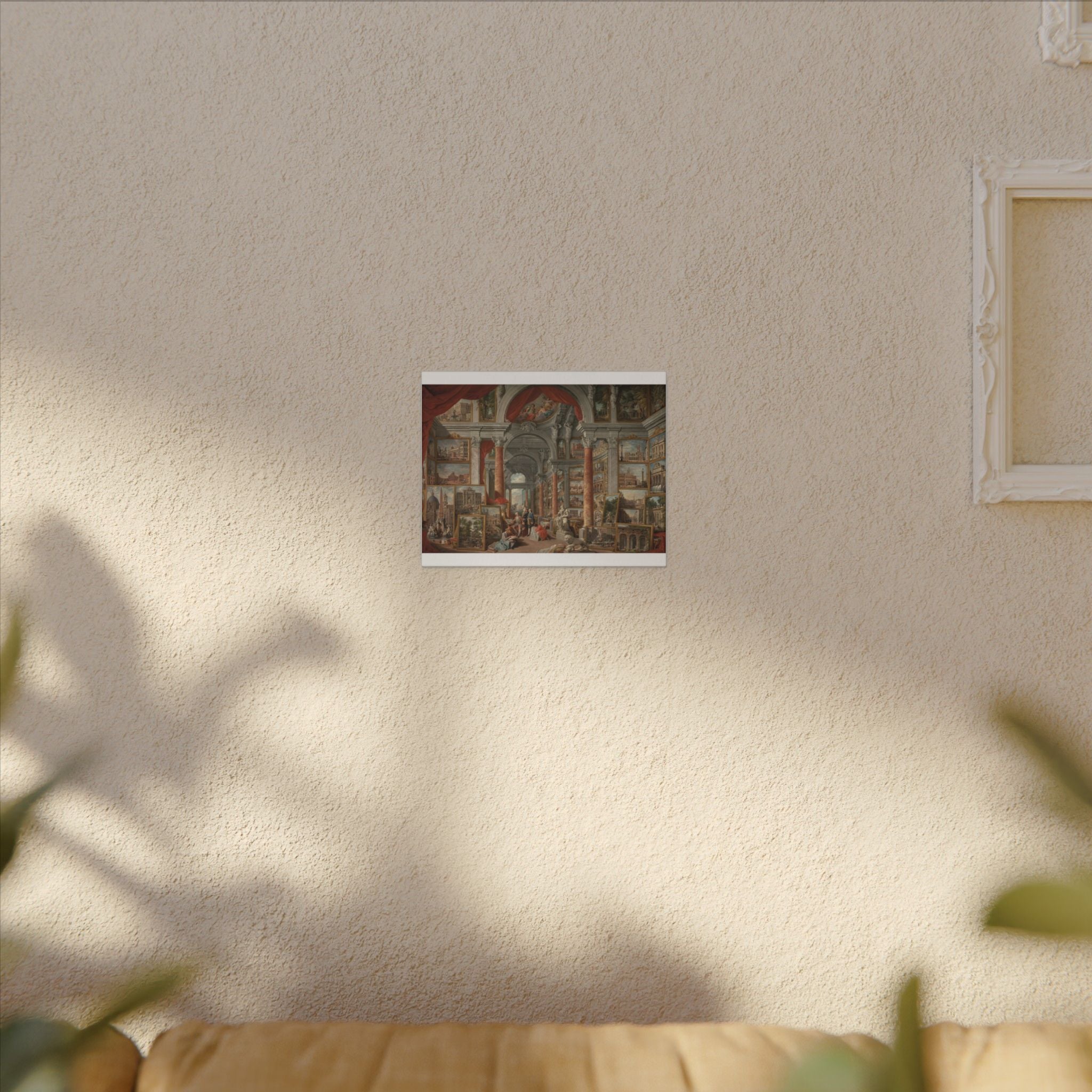 Picture Gallery with Views of Modern Rome — Panini (1757)