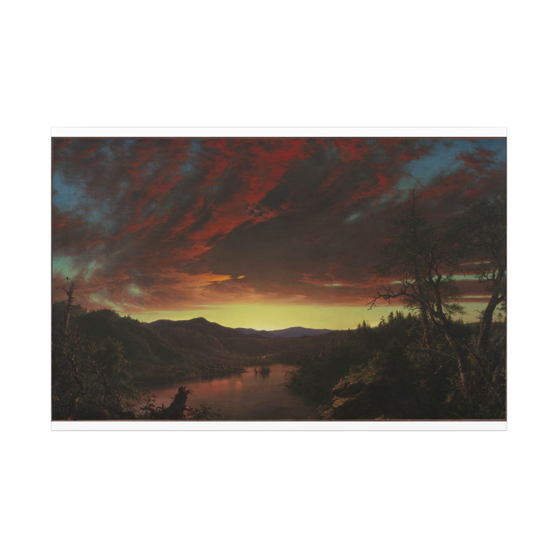 Twilight in the Wilderness — Frederic Edwin Church (1860)