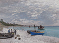 The Beach at Sainte-Adresse — Claude Monet (1867)