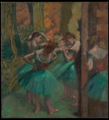 Dancers, Pink and Green — Edgar Degas (ca. 1890)