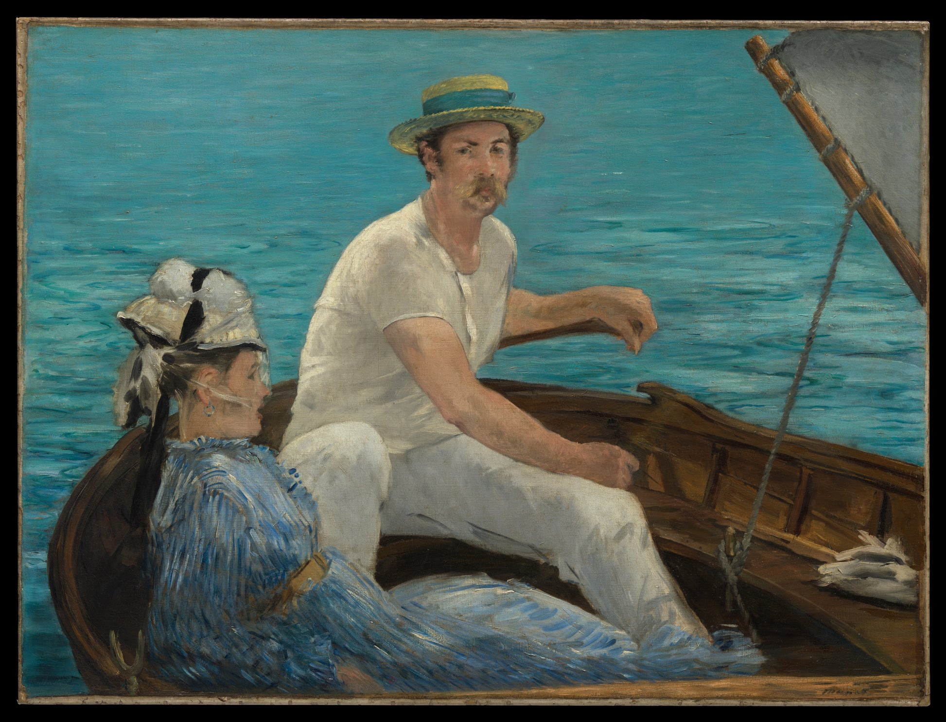 Boating — Édouard Manet (1874)
