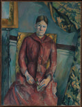 Madame Cézanne in a Red Dress — Paul Cézanne (1888–90)
