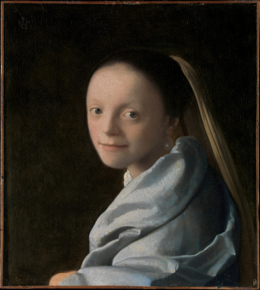 Study of a Young Woman — Johannes Vermeer (ca. 1665–67)